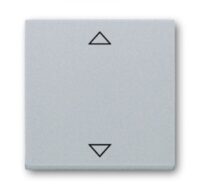 Busch-Jaeger Wippe 1-teilig Jalousie alu-si Jalousiecontrol II 6430-83-102 glänzend