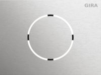 GIRA 5579914 Frontplatte Türstations- modul System 106 Edelstahl V4A