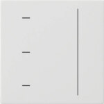 Gira Touchaufsatz S3000 Reinweiß 536527