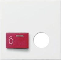 Gira Abdeckung f. Ruftaster St. rw gl 023203