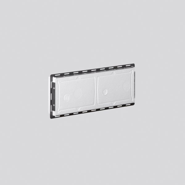 BEGA Einbaurahmen graphit Alu L315mm 10036 H35mm