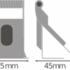 Ledvance PL RECESSED MOUNT CLIPS VAL 4X Einbauklemmen f.Panel-Leuchten – Bild 3