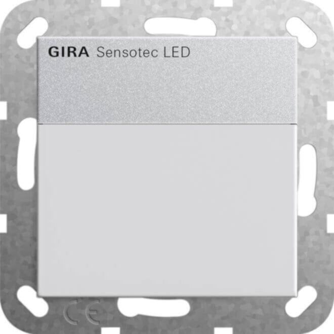 Gira Gira Sensotec LED mit Fernbedien. Aluminium 236826