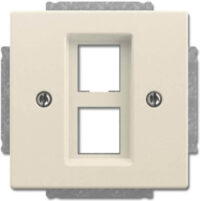 Busch-Jaeger Zentralscheibe elf/weiß Abdeckung 2561-02-82