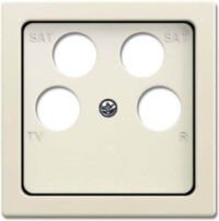Busch-Jaeger Zentralscheibe elf/weiß Abdeckung 1743/10-04-82