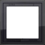 Gira Montageadapter 1-fach schwarz 131105