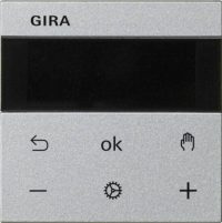 Gira RTR Display Alu 539326