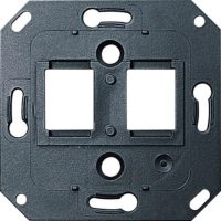 GIRA 019100 Tragring Modular Jack 2fach MJ AMP/Radiall Tragring