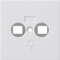 Gira Abdeckung Poten.ausgl.reinweiß Dose 810903