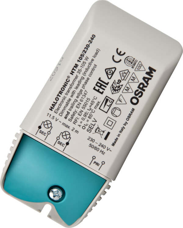 Osram HTM 105W 230-240 35-105W 108x52x33 UNV1 HALOTRONIC MAUSTrafo Phasenab/an.
