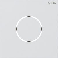 GIRA 5578902 Frontplatte Sprachmodul System 106 Verkehrsweiß (lackiert)