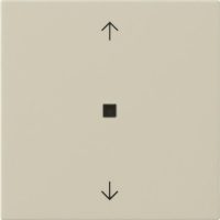 Gira Bedienaufsatz Pfeile, Cremeweiß 538201