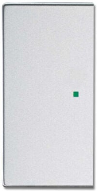 Busch-Jaeger Wippe 2-fach Aluminium-Silber 6230-20-83