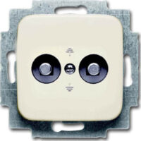 Busch-Jaeger Potentialausgleich weiß 2-fach Unterputz 2095 UC-212