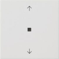 Gira Bedienaufsatz Pfeile Reinweiß m 538227