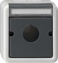 Gira Zentralplatte f.22,5 gr AP-WG 027230