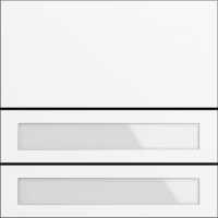 Gira Ruftastenmodul 2fach Verkehrsweiß (lackiert) 5532902