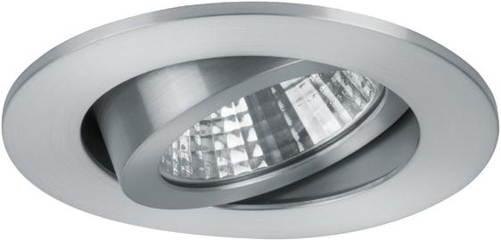 Brumberg 12261253 LED Einbauleuchte 1xLED 7W, 350mA, Mat.Alu, alumatt,2700K