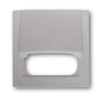 Busch-Jaeger Zwischenrahmen alu-si impuls 1746-783 50x50mm Klappdeckel