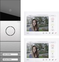 Gira Wohnungsstation ZFH-Paket Video AP7, edelstahl, Artikel-Nr.: 2432920