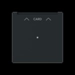 Busch-Jaeger Hoteltaster-Modul schwarz 1S Unterputz 1792 U-45M IP20 Pfeile