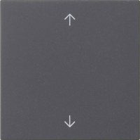 Gira Bedienaufsatz anthrazit Pfeilsymbole 536128