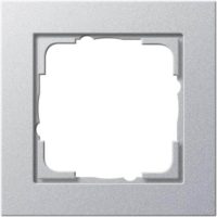 Gira Abdeckrahmen 1fach alu bruchsicher 021125