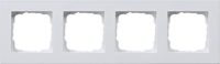 Gira Abdeckrahmen 4fach reinweiß 0214295