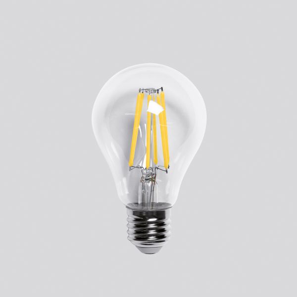 BEGA LED-Lampe FM E27 A67 8W 3000K ws E 13587 1055lm kl 360° AC Ø67x112mm