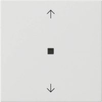 Gira Funk-Bedienaufsatz Pfeile Reinweiß 549403