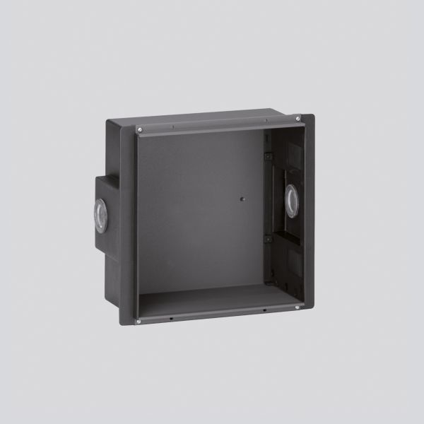 BEGA Einbaugehäuse graphit L280mm B280mm 10490 H125mm