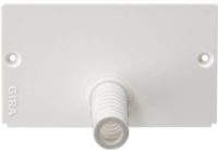 Gira Endkappe reinweiß mit Zugentlastung 135827