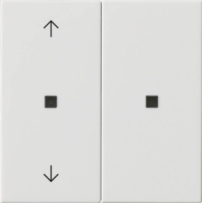 Gira Gira KNX RF Bedienaufsatz 2-f. Reinweiß 510803