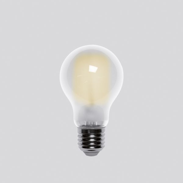 BEGA LED-Lampe FM E27 A60 7W 3000K ws E 13586 805lm mattiert dim 360° AC