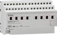 Gira Schaltaktor 8-fach 16A mit Handbetätigung für KNX, 100600