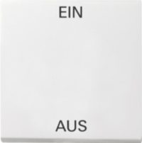 GIRA 861403 Wippe Aufdruck EIN/AUS System 55 Reinweiß glänzend