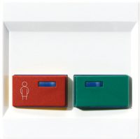 Jung Abdeckung aws für Fab.Ackermann LS 642 B-1 WW