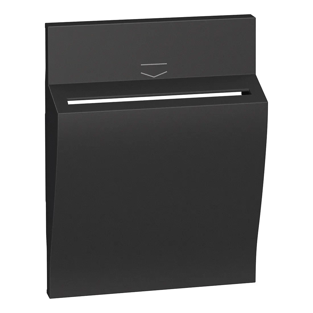 Legrand BTicino KG22 LivingNow 3M Abdeckung für Hotel-Card-Schalter Black