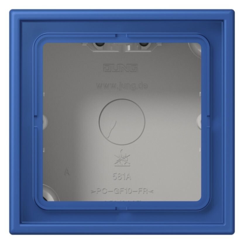 Jung Jung LC 581 A 253 AP-Kappe 1-fach Duroplast lackiert Serie LS bleu outremer 59