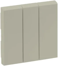 Legrand 864603 Wippe 3-fach Schalter Niloe Step Sand