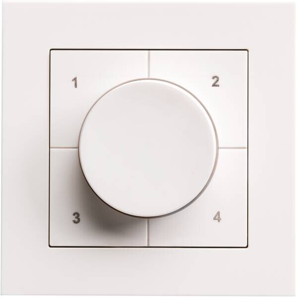 SG Leuchten SG LEUCHTEN Dimmer Dreh/Druckkn dimmbar Einb 820415 Lichtwertspeicher
