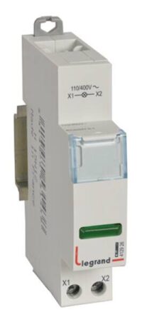 Legrand 412926 CX3 Meldeleuchte LED 1-fach grün 110/400VAC 1TE