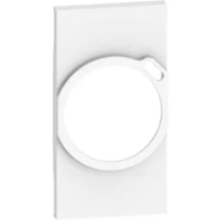 Bticino KW63 LivingNow Abdeckung für französische Steckdose mit USB-C White