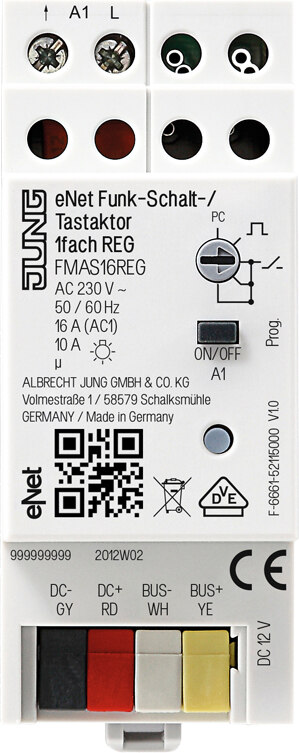 Jung Jung FMAS16REG Funk-Aktor 1-Kanal