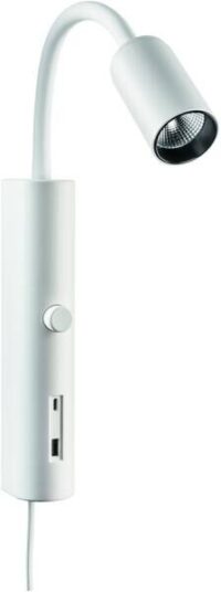 SG LEUCHTEN LED-Leseleuchte 8W 3000K weiß TUBE 320801 350lm