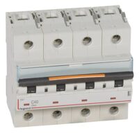 Legrand 409798 DX3 LS-Schalter C 40A 4-polig 25kA 400VAC 6TE