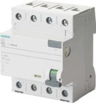 Siemens 5SV3644-6 FI-Schutzschalter 4polig Typ A 40A 300mA AC400V