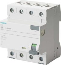 Siemens 5SV3644-6 FI-Schutzschalter 4polig Typ A 40A 300mA AC400V