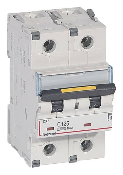 Legrand Legrand 409230 DX3 LS-Schalter C 125A 2-polig 10kA 400VAC 3TE