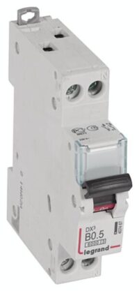 Legrand 407467 DX3 LS-Schalter B 0,5A 1-polig+N 6kA 230VAC 1TE